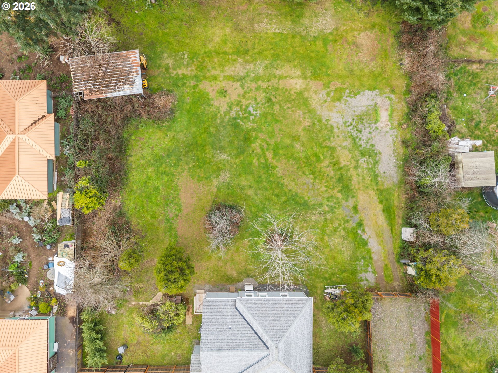 West 18th Avenue Eugene, OR 97402 - Photo 3 of 9 a aerial view of a house with a yard