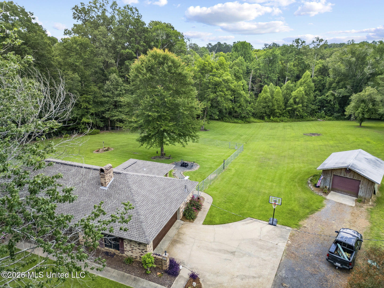 5121 Old Jackson Road Terry, MS 39170 - Photo 36 of 42 5121 Old Jackson Rd drone-1