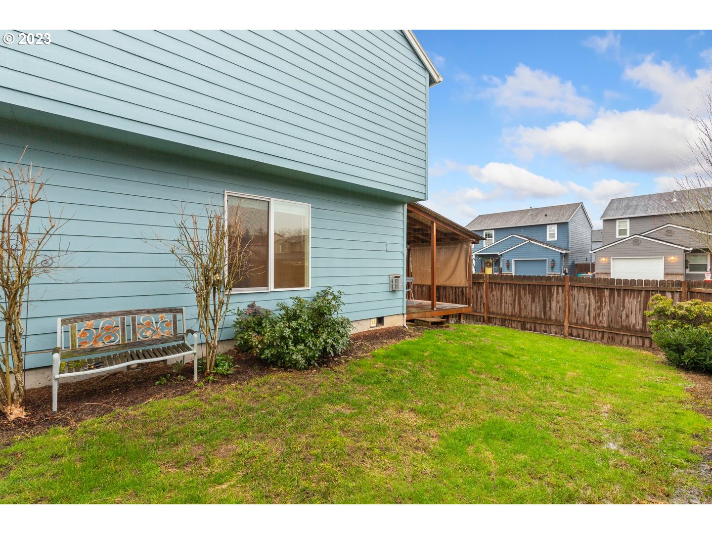 16519 Northeast 12th Avenue Ridgefield, WA 98642 - Photo 40 of 44 a view of backyard with seating space