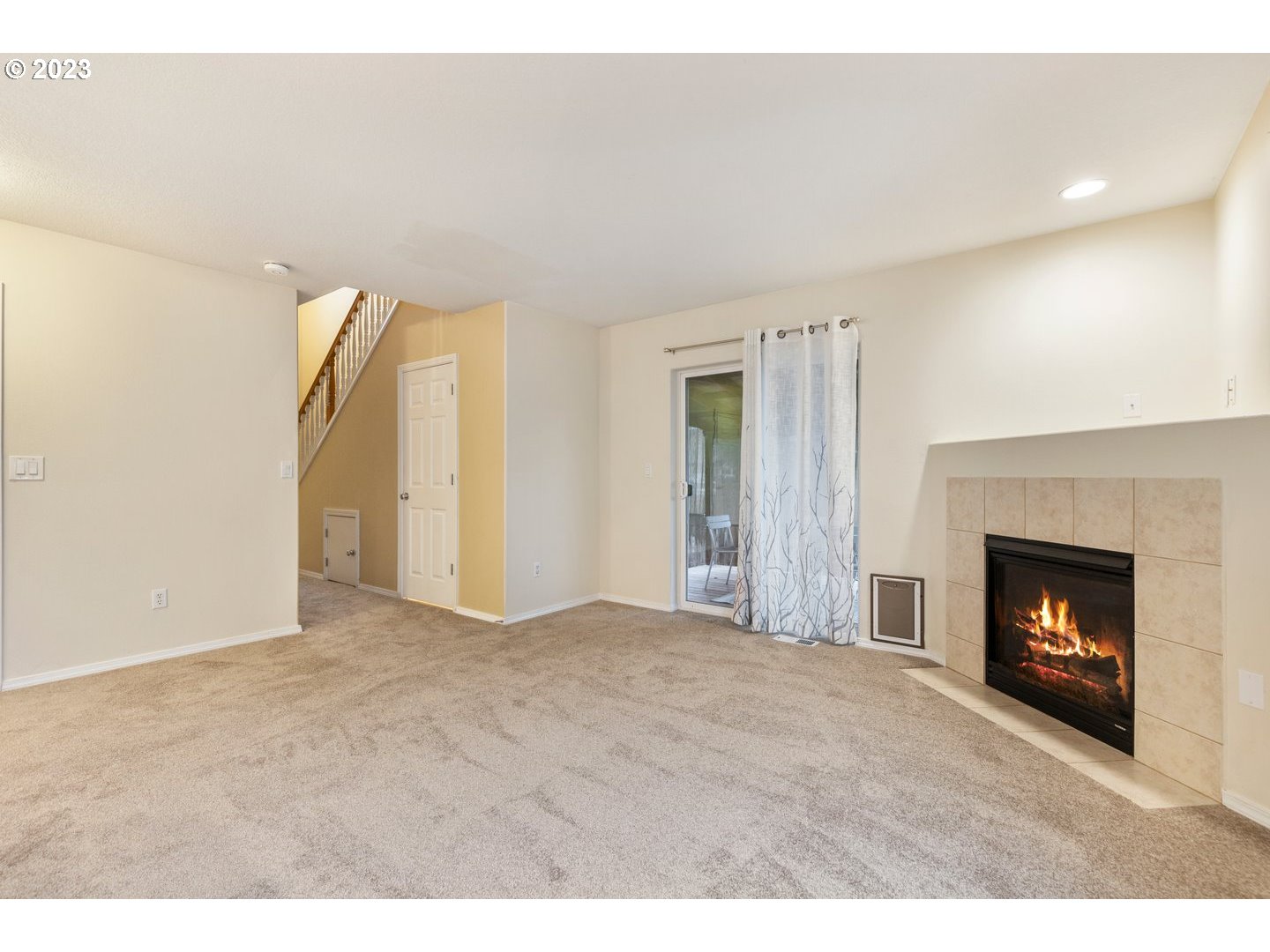 16519 Northeast 12th Avenue Ridgefield, WA 98642 - Photo 5 of 44 a view of empty room with a fireplace