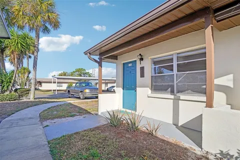 a house view with a outdoor space