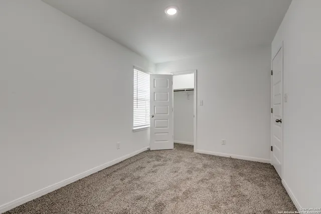 a view of empty room