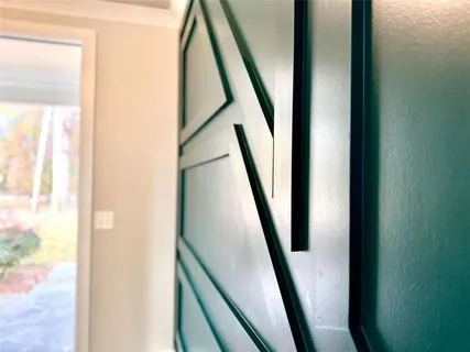 a view of front door