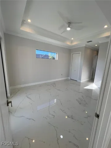 a bathroom with double sink and a mirror