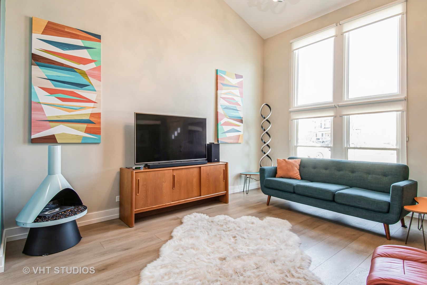 3127 Eugene Lane Aurora, IL 60504 - Photo 3 of 20 a living room with furniture and a flat screen tv