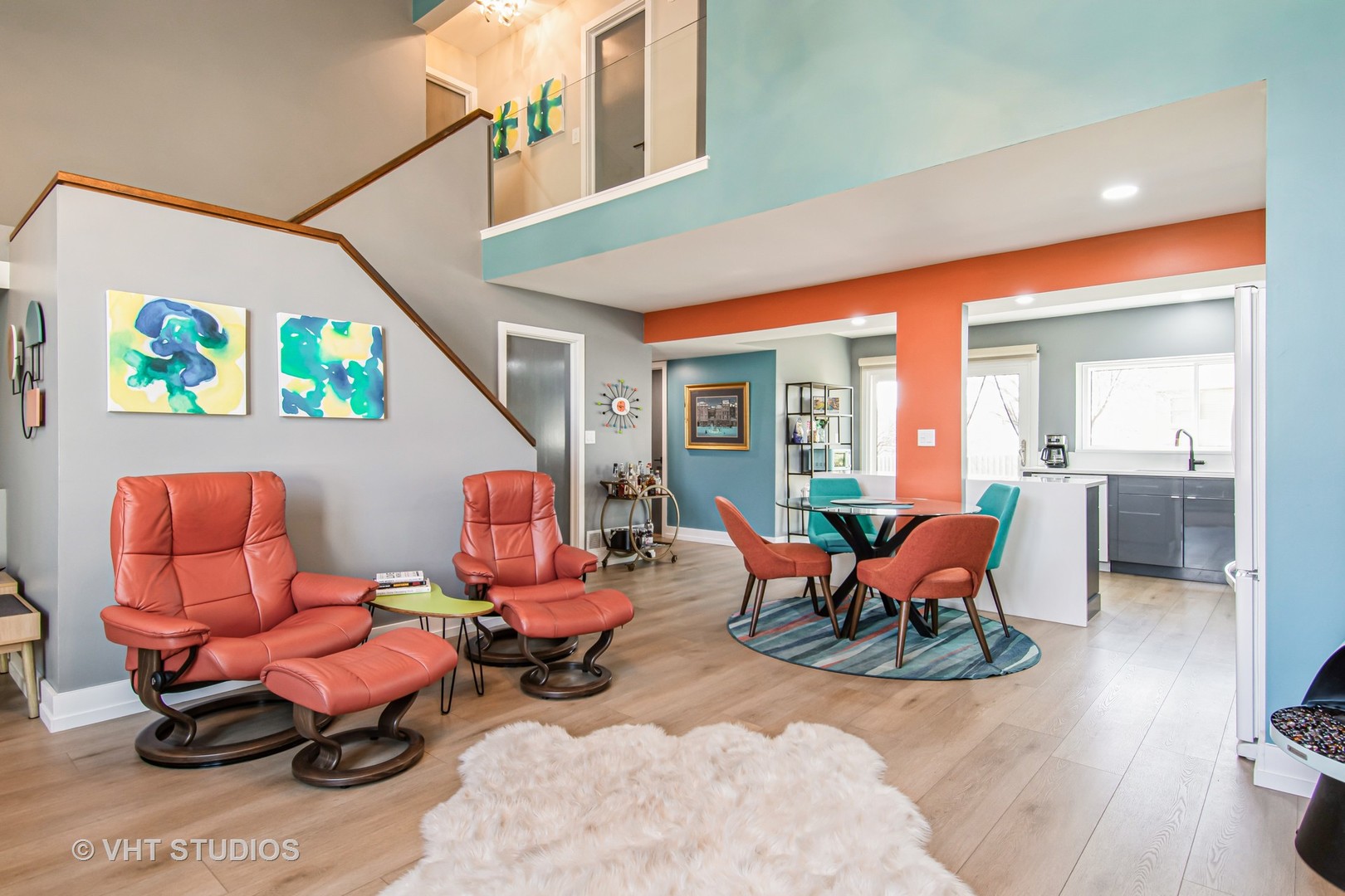 3127 Eugene Lane Aurora, IL 60504 - Photo 5 of 20 a living room with furniture a couch and two large window