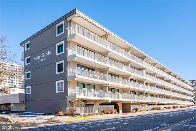 a front view of a building