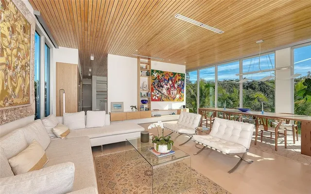 a view of a potted plant next to a window