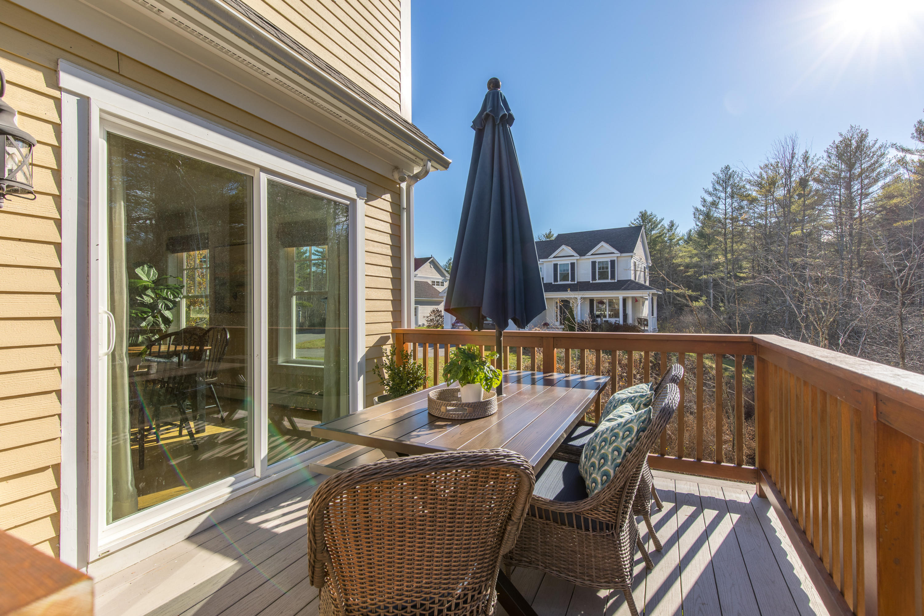 7 Reid Lane Cumberland, ME 04021 - Photo 26 of 32 Private Back Deck