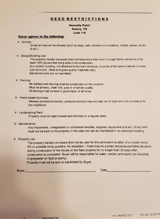 Lot 1 County Road 3328 Emory, TX 75440 - Photo 17 of 17 unknown