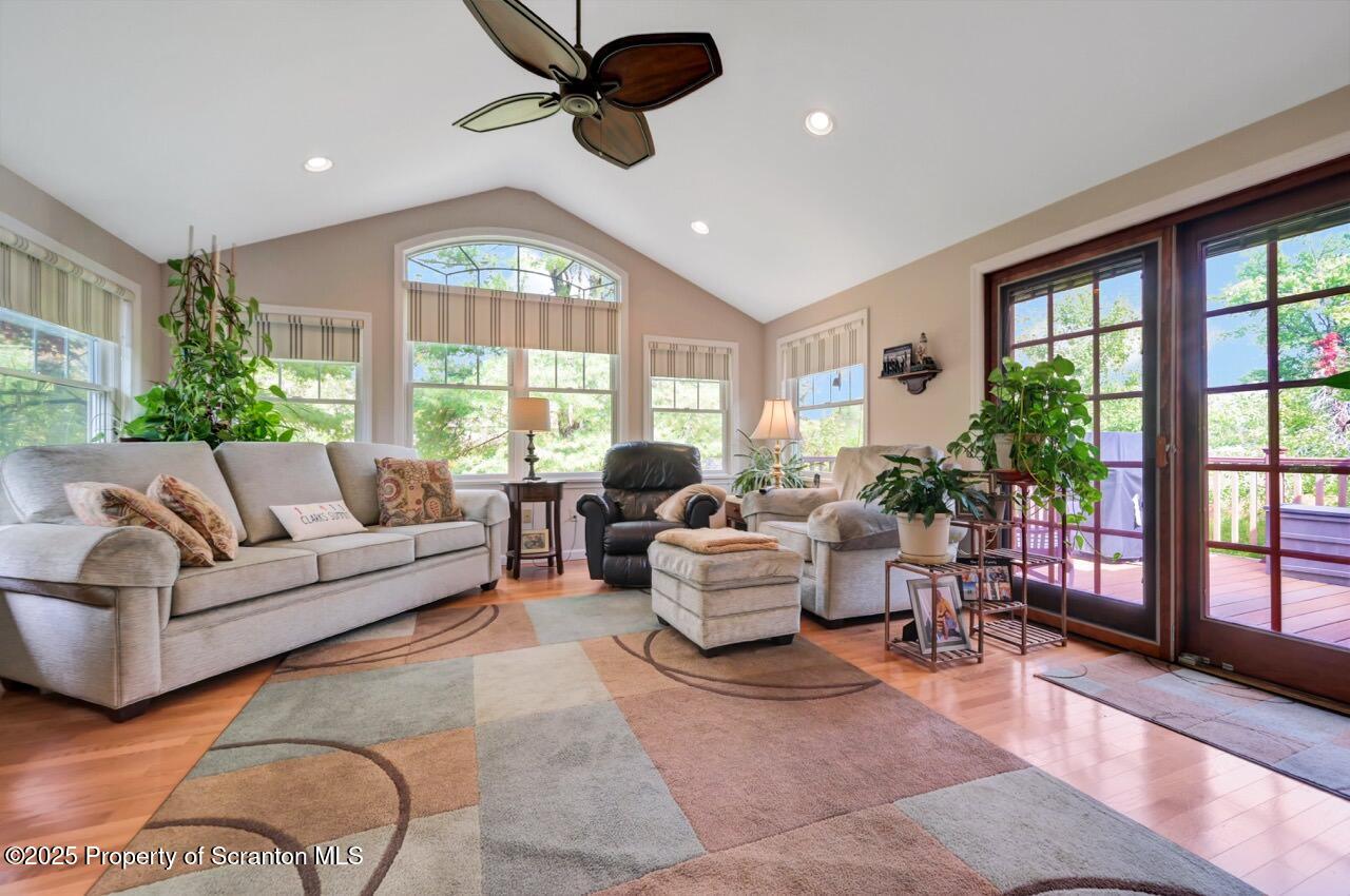 1020 Sleepy Hollow Road Clarks Summit, PA 18411 - Photo 21 of 62 a living room with furniture and a large window