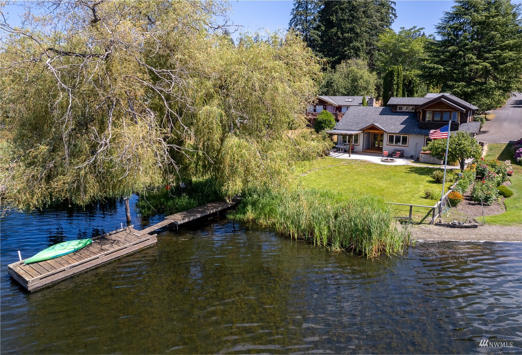 5166 Bayview Road Langley, WA 98260 - Photo 27 of 40 a view of a house with a yard