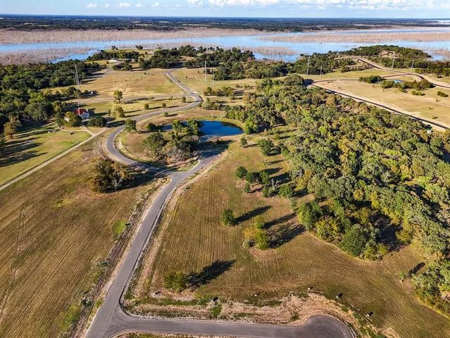 a view of a lake with a mountain