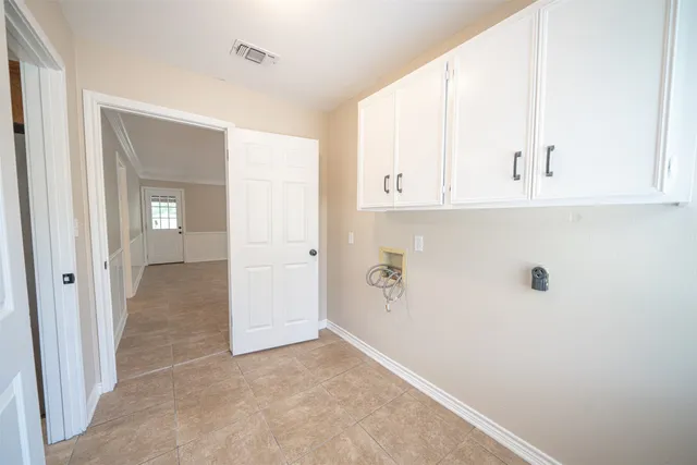 a view of a very nice looking dining room with chairs
