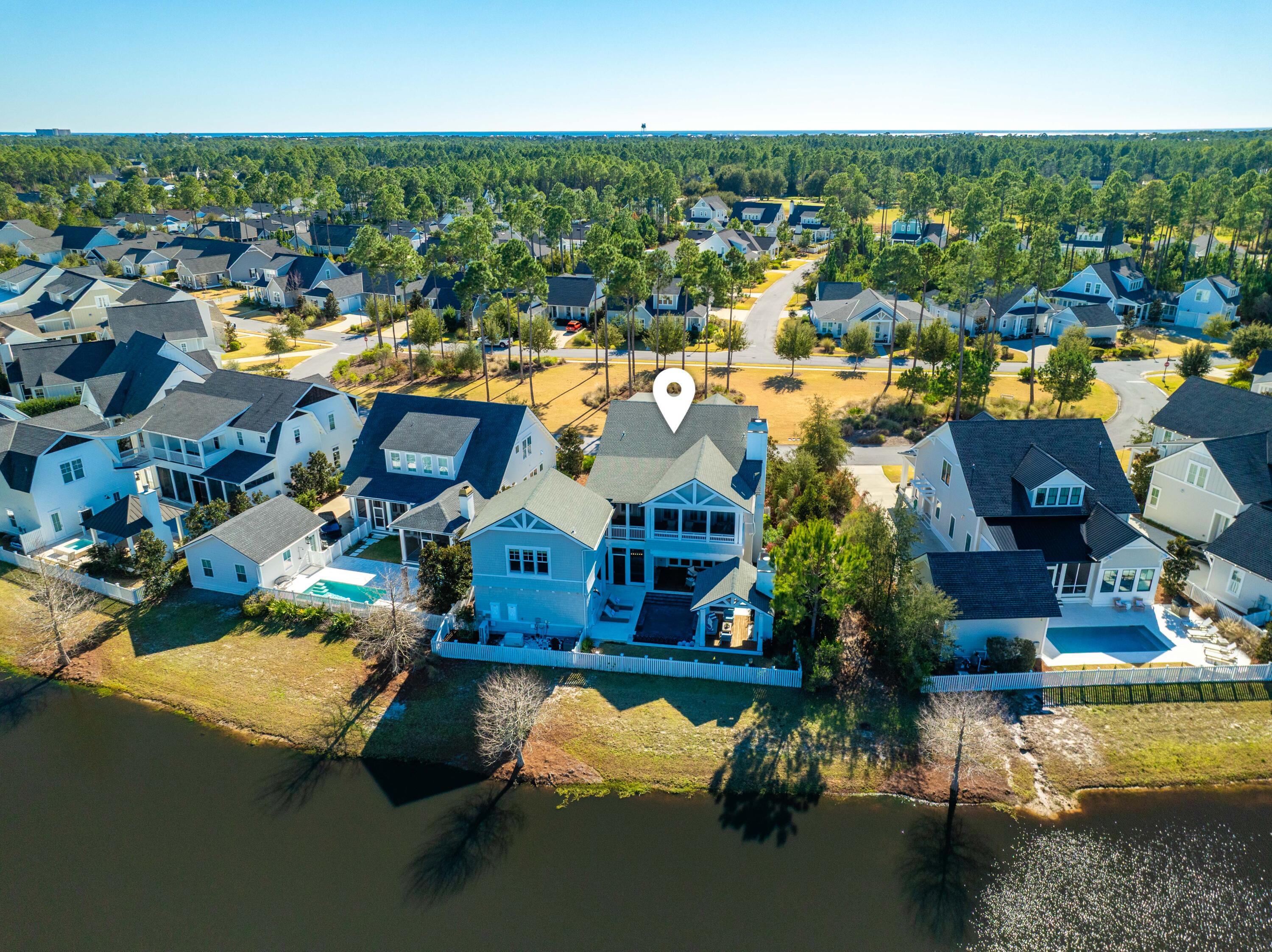 55 Seastone Ct Inlet Beach Inlet Beach, FL 32461 - Photo 8 of 90 1.7 55 Seastone Aerial Marked-23