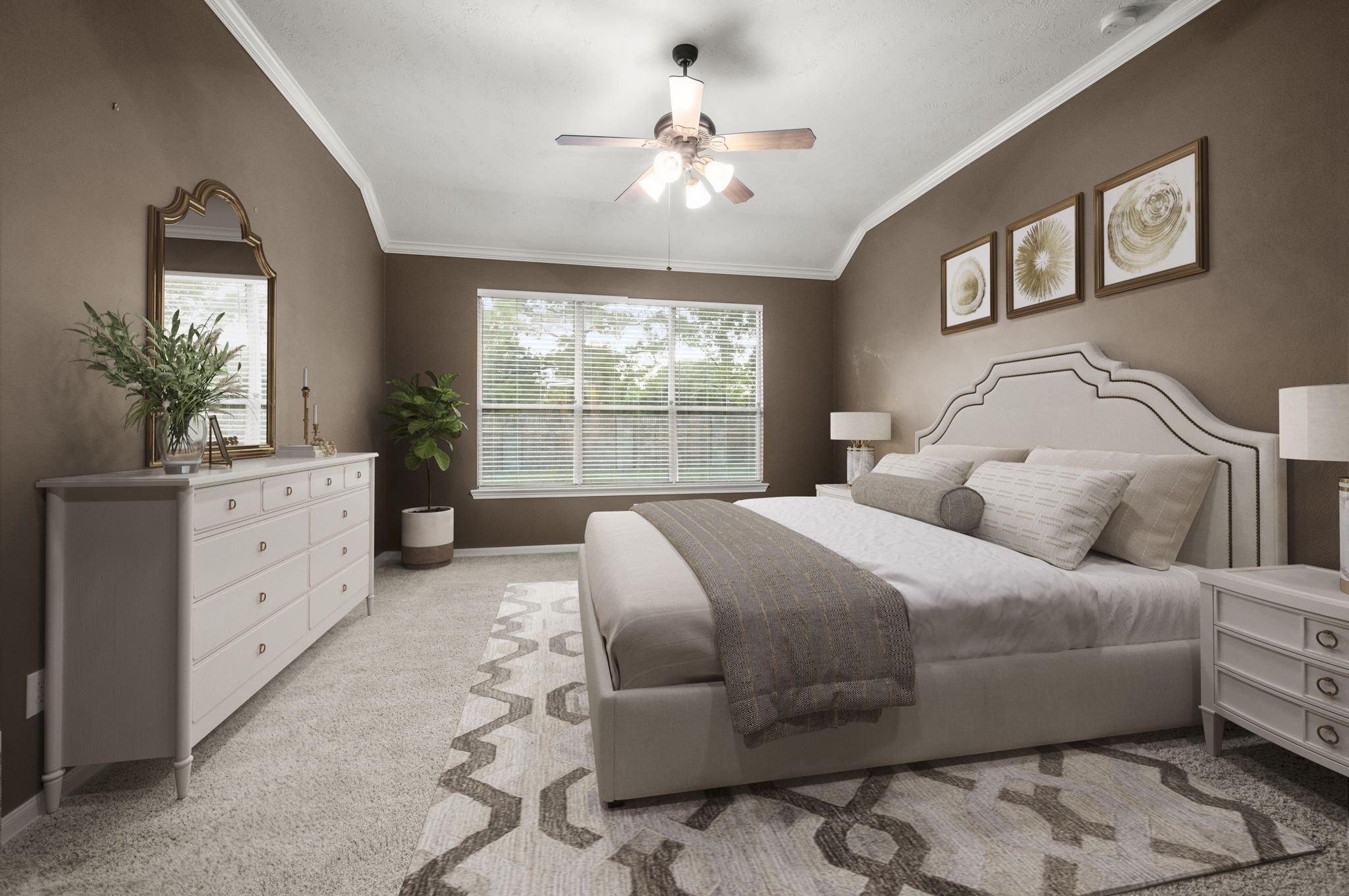 17411 Rainer Valley Lane Humble, TX 77346 - Photo 11 of 21 a bedroom with a large bed and a window