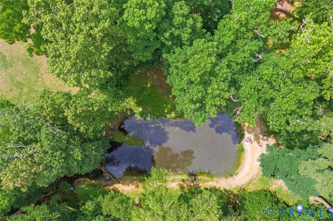 18501 Branders Bridge Road Colonial Heights, VA 23834 - Photo 35 of 43 an aerial view of a house with a yard and trees all around