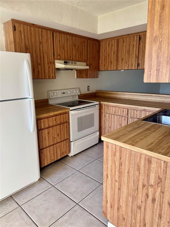 2131 Ridge Road South, Unit 105 Largo, FL 33778 - Photo 3 of 20 a kitchen with a sink a stove and cabinets