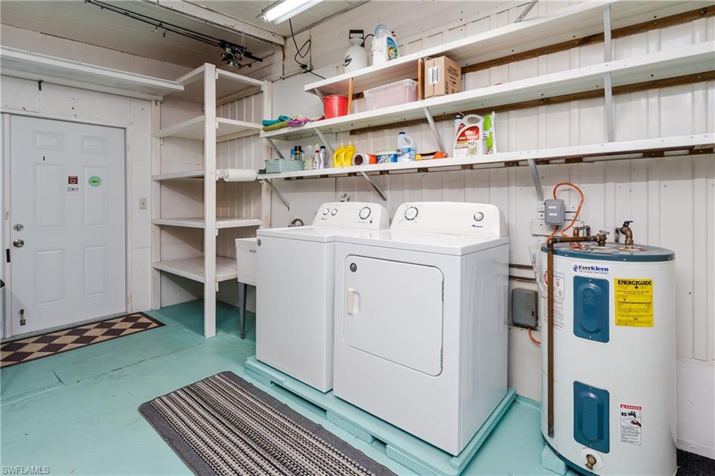 469 Riviera Boulevard West Naples, FL 34112 - Photo 22 of 31 Shed has washer, dryer and laundry tub