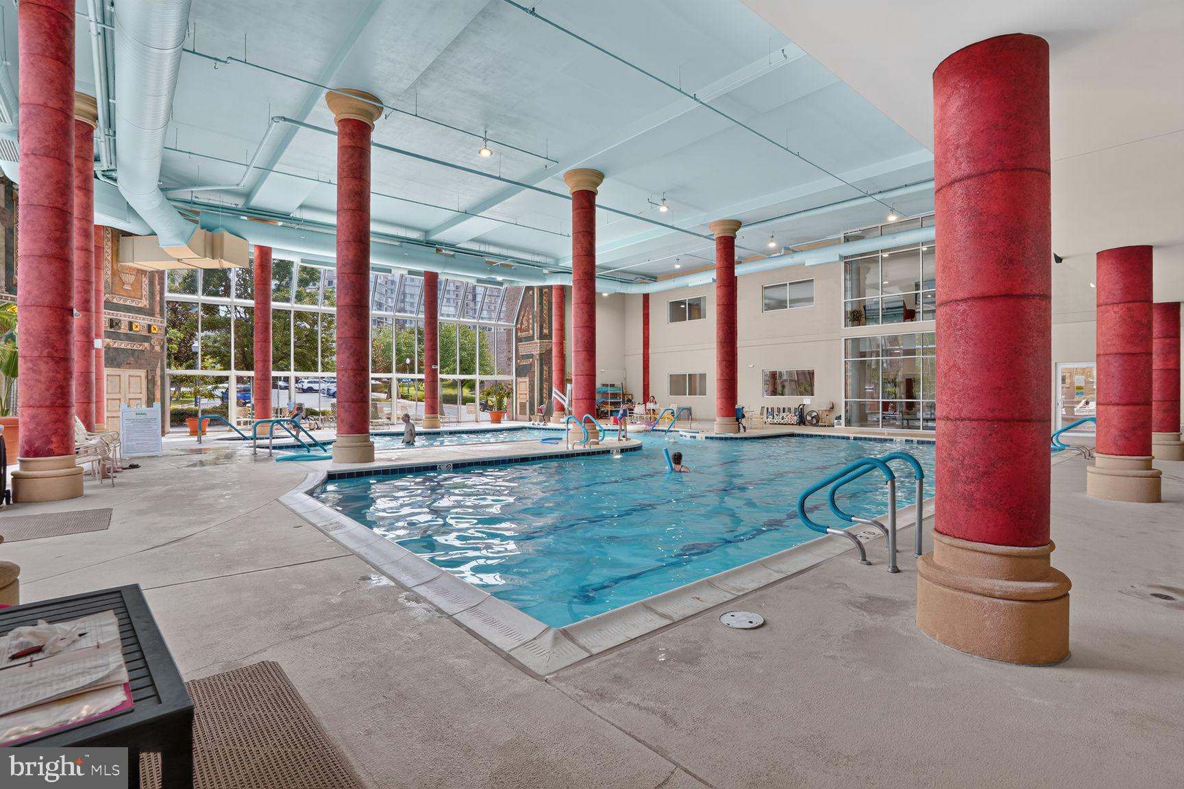 19385 Cypress Ridge Terrace, Unit 903 Leesburg, VA 20176 - Photo 25 of 37 Indoor saltwater pool for lap swimming and hot tub