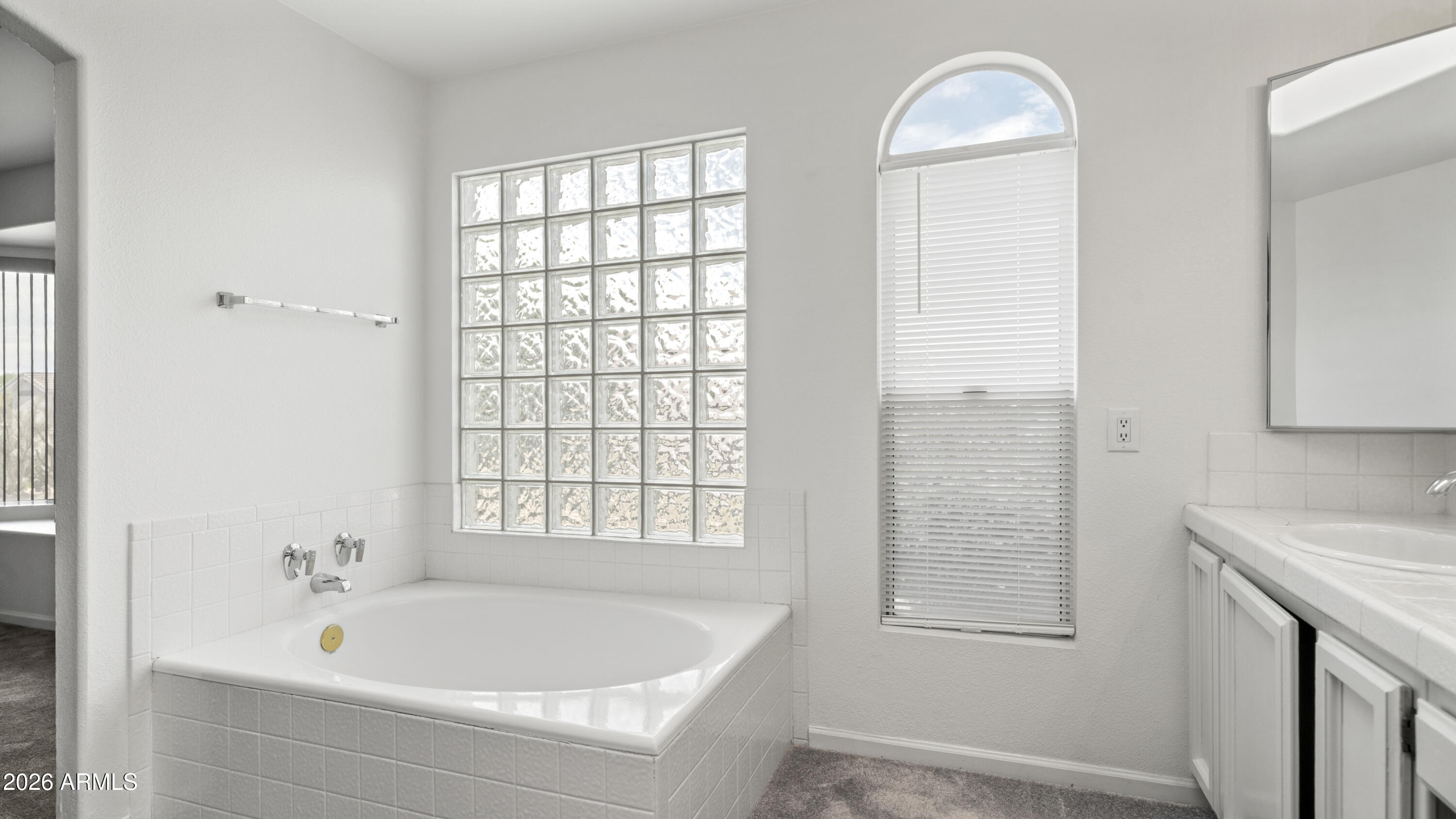 6620 West Redfield Road Glendale, AZ 85306 - Photo 12 of 33 a bathroom with sink and bathtub