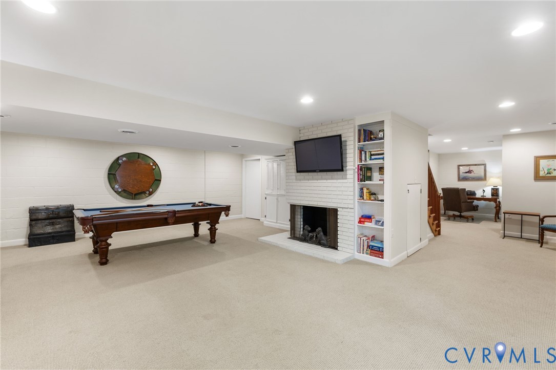 102 Raven Rock Road Henrico, VA 23229 - Photo 33 of 51 The lower level REC room - pool anyone? So many u