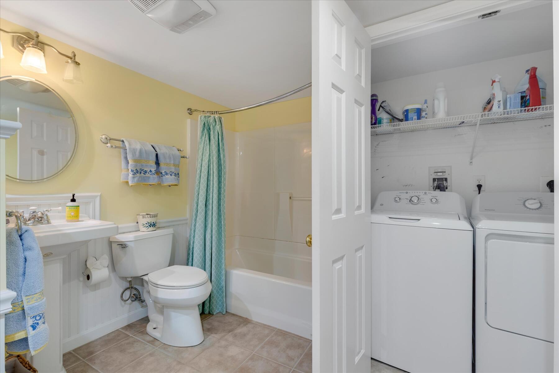 75 Trout Brook Road Cotuit, MA 02635 - Photo 22 of 34 basement bath and laundry - Copy