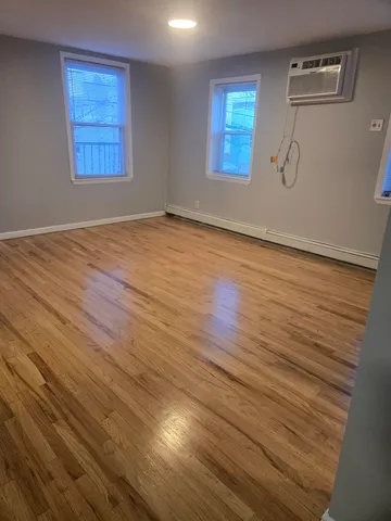wooden floor in an empty room