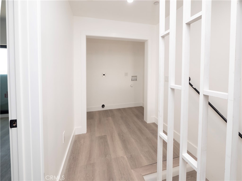 1571 Ricardo Street, Unit 2 Los Angeles, CA 90033 - Photo 10 of 29 a view of a hallway with wooden floor and entryway
