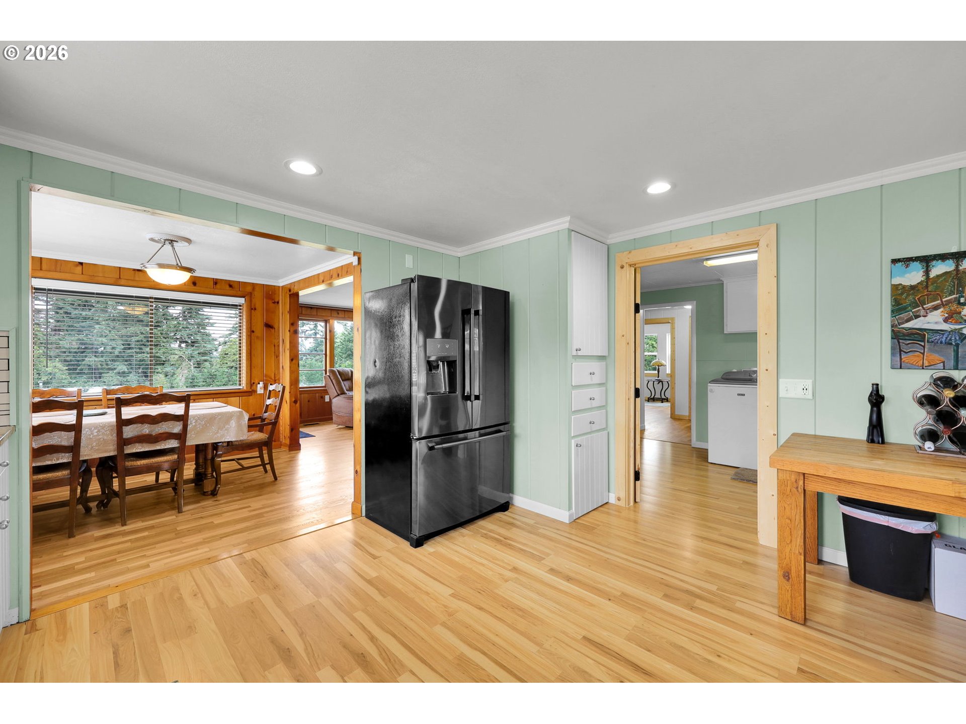 35478 Brabham Road Pleasant Hill, OR 97455 - Photo 13 of 48 a room with stainless steel appliances kitchen island granite countertop furniture and a kitchen view