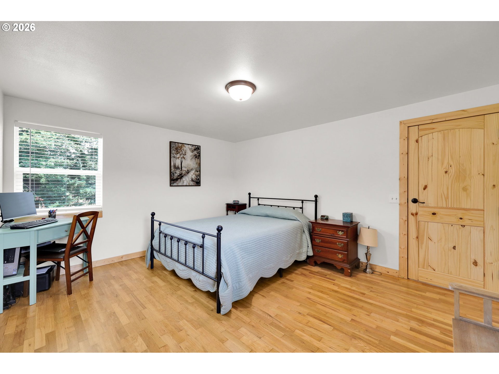 35478 Brabham Road Pleasant Hill, OR 97455 - Photo 17 of 48 a bedroom with furniture and a window