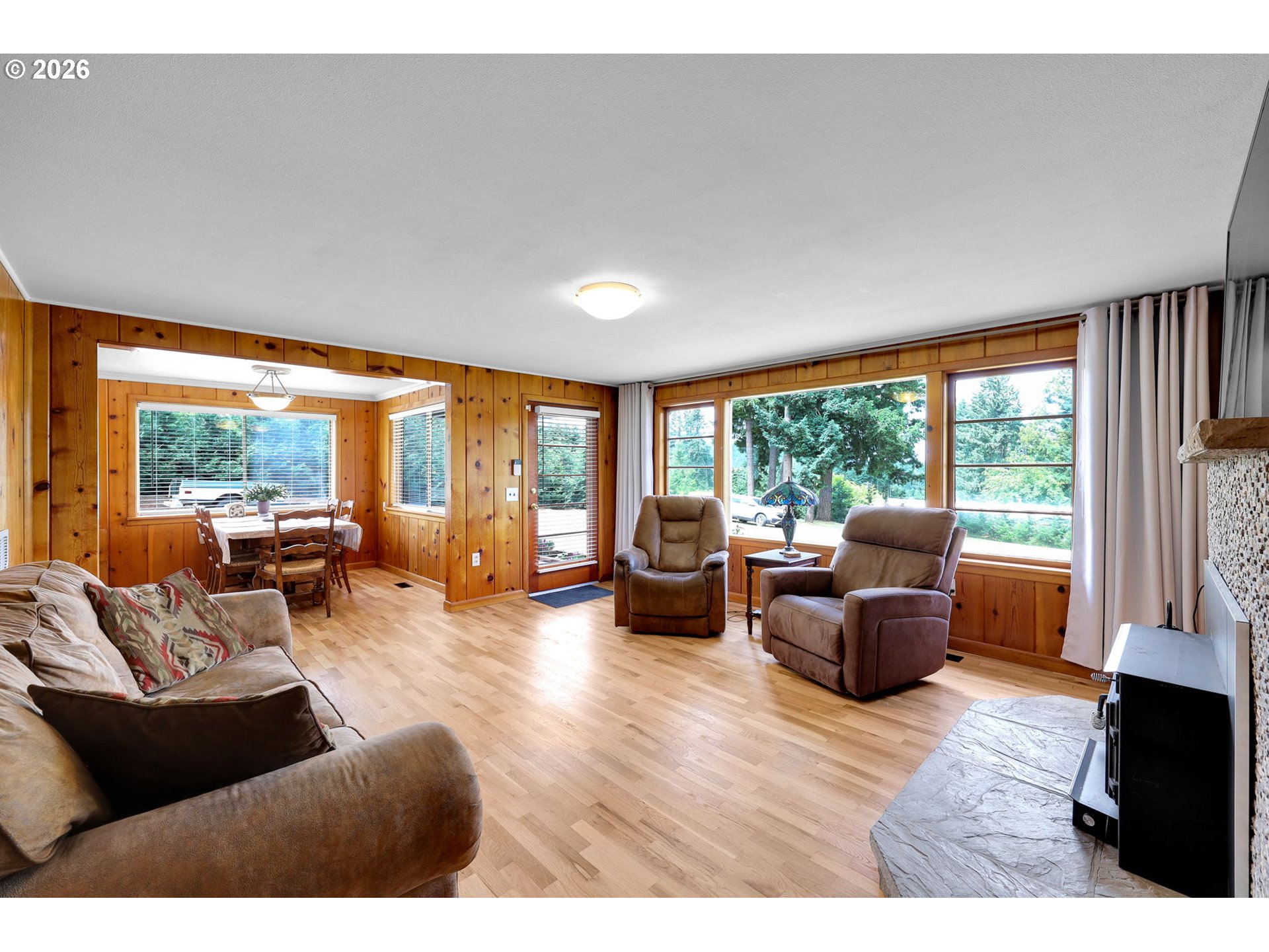 35478 Brabham Road Pleasant Hill, OR 97455 - Photo 6 of 48 a living room with furniture and a large window