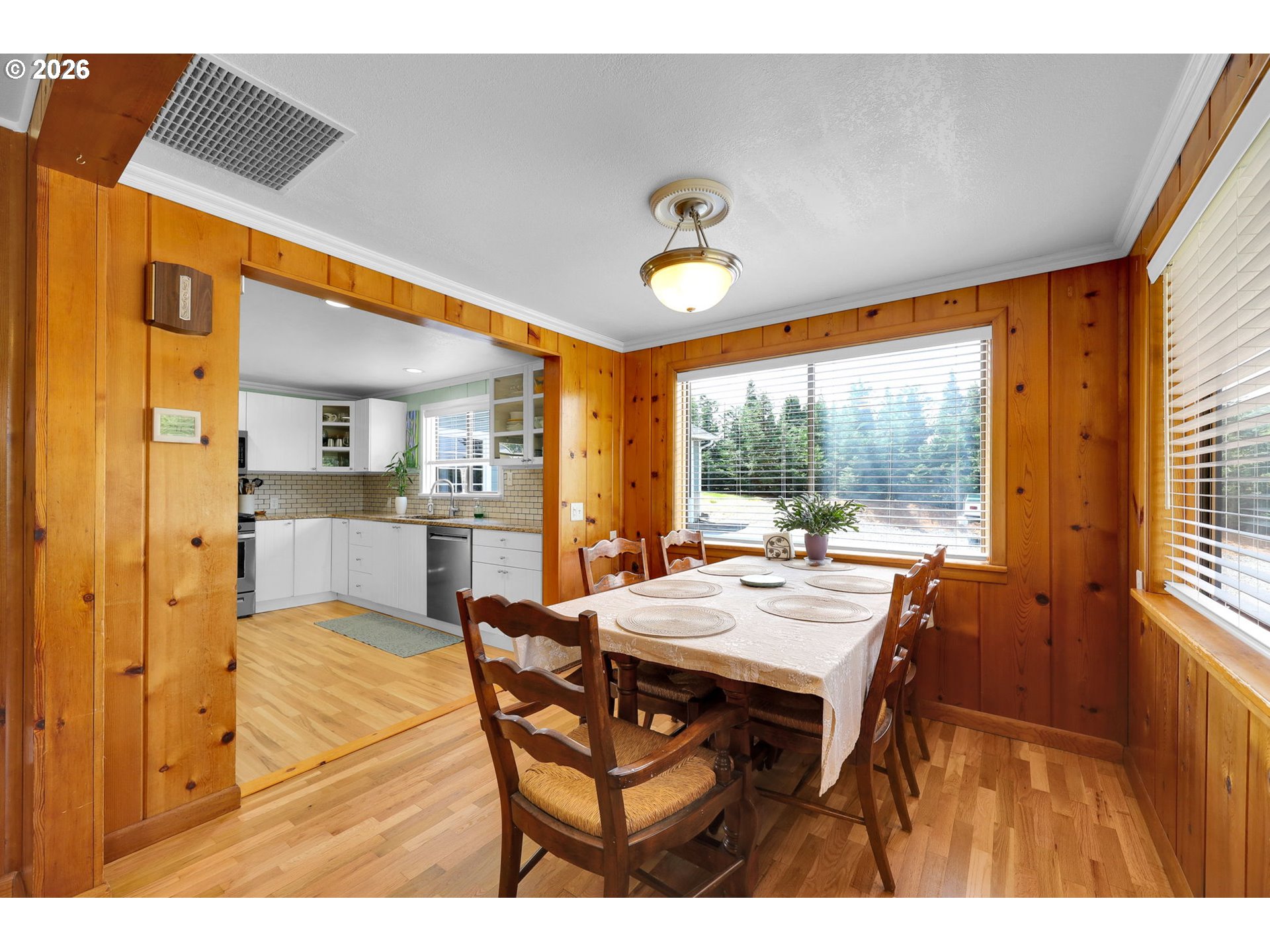 35478 Brabham Road Pleasant Hill, OR 97455 - Photo 9 of 48 a view of a dining room with furniture window and outside view