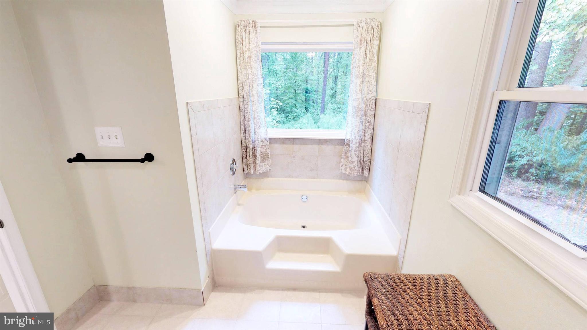919 Swan Lane Ruther Glen, VA 22546 - Photo 18 of 30 Master Bathroom with Soaking Tub and Shower