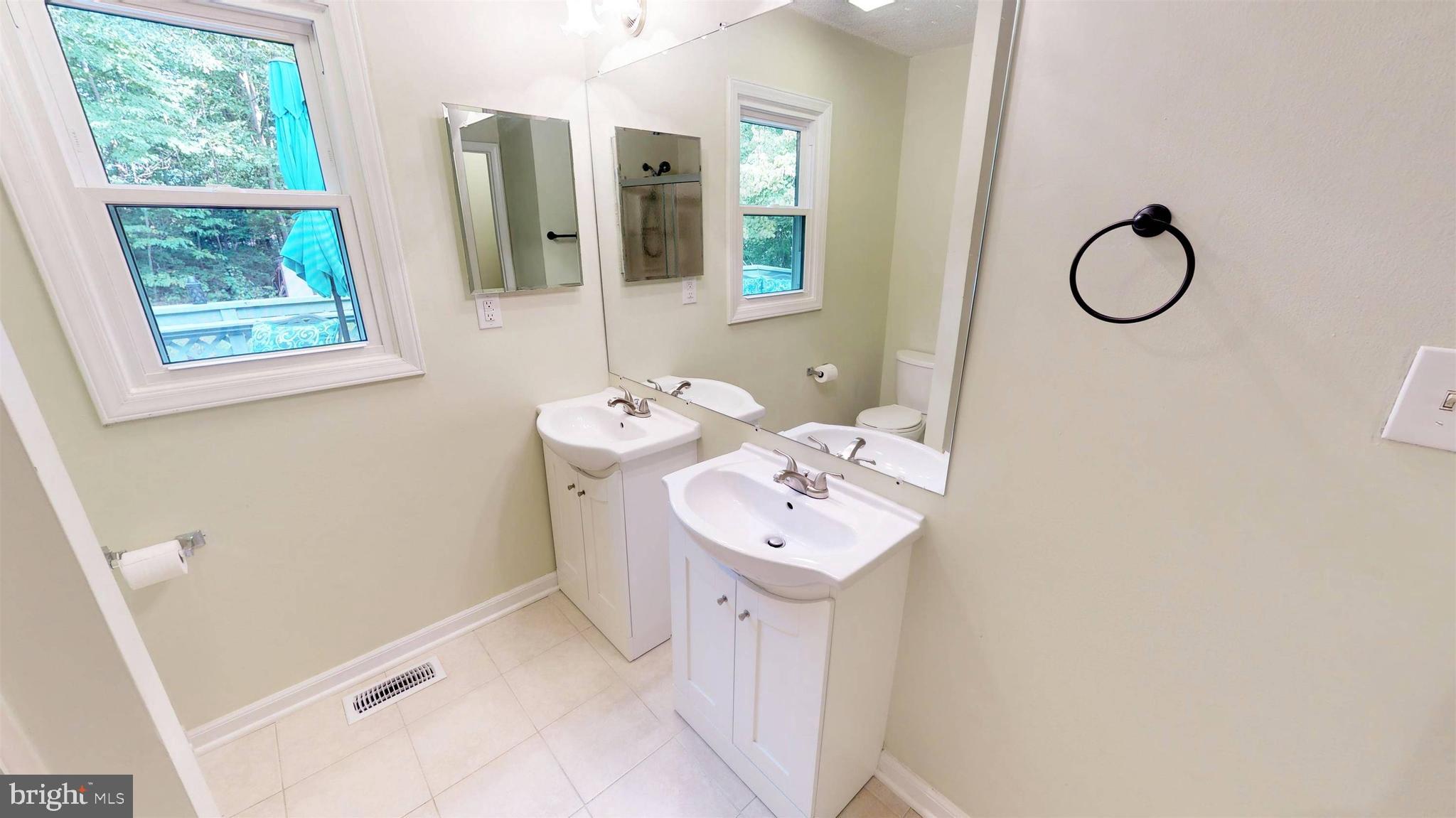 919 Swan Lane Ruther Glen, VA 22546 - Photo 23 of 30 Guest Bathroom with Two Vanity Sinks