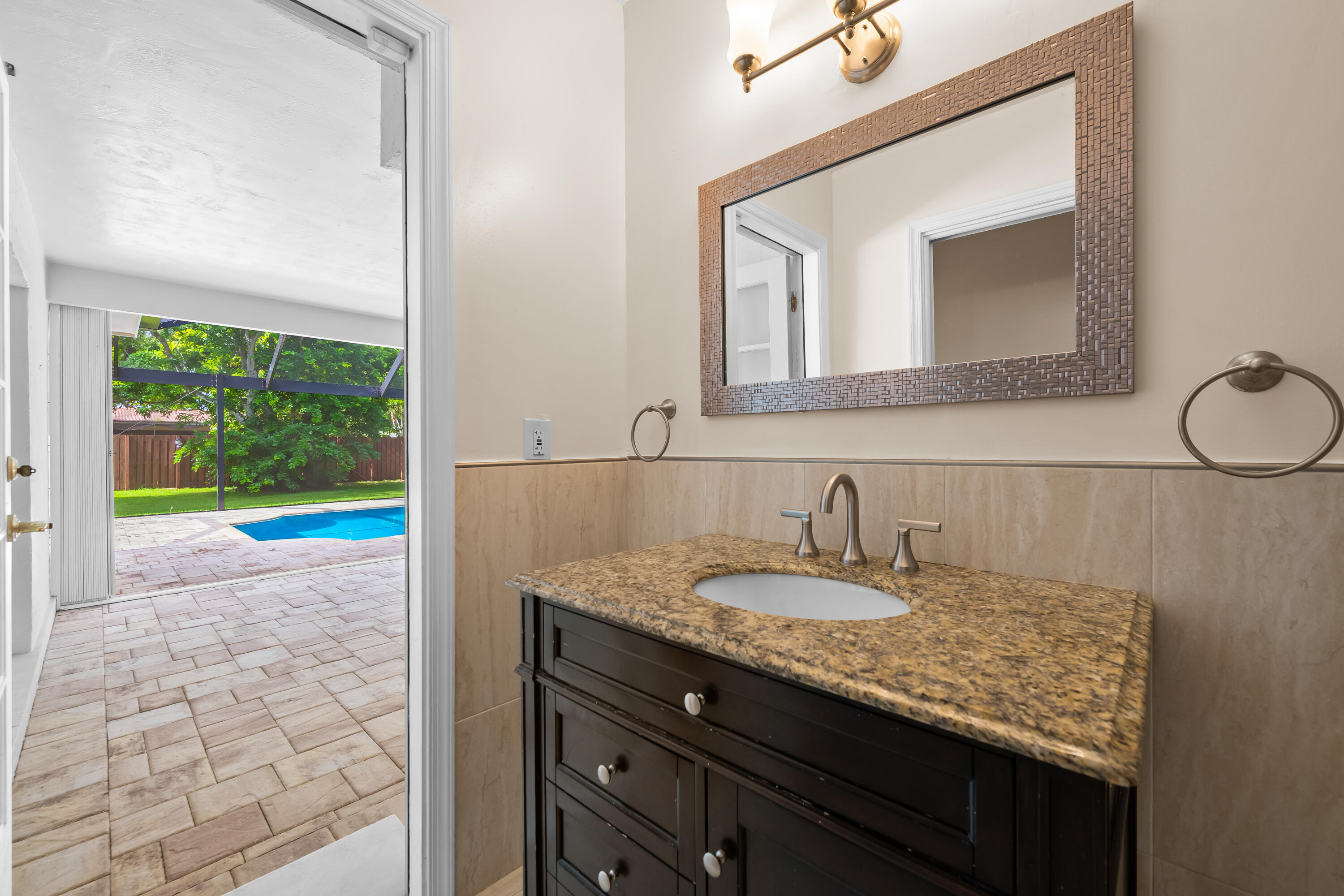 5720 Southwest 7th Street Plantation, FL 33317 - Photo 33 of 42 Cabana Bathroom
