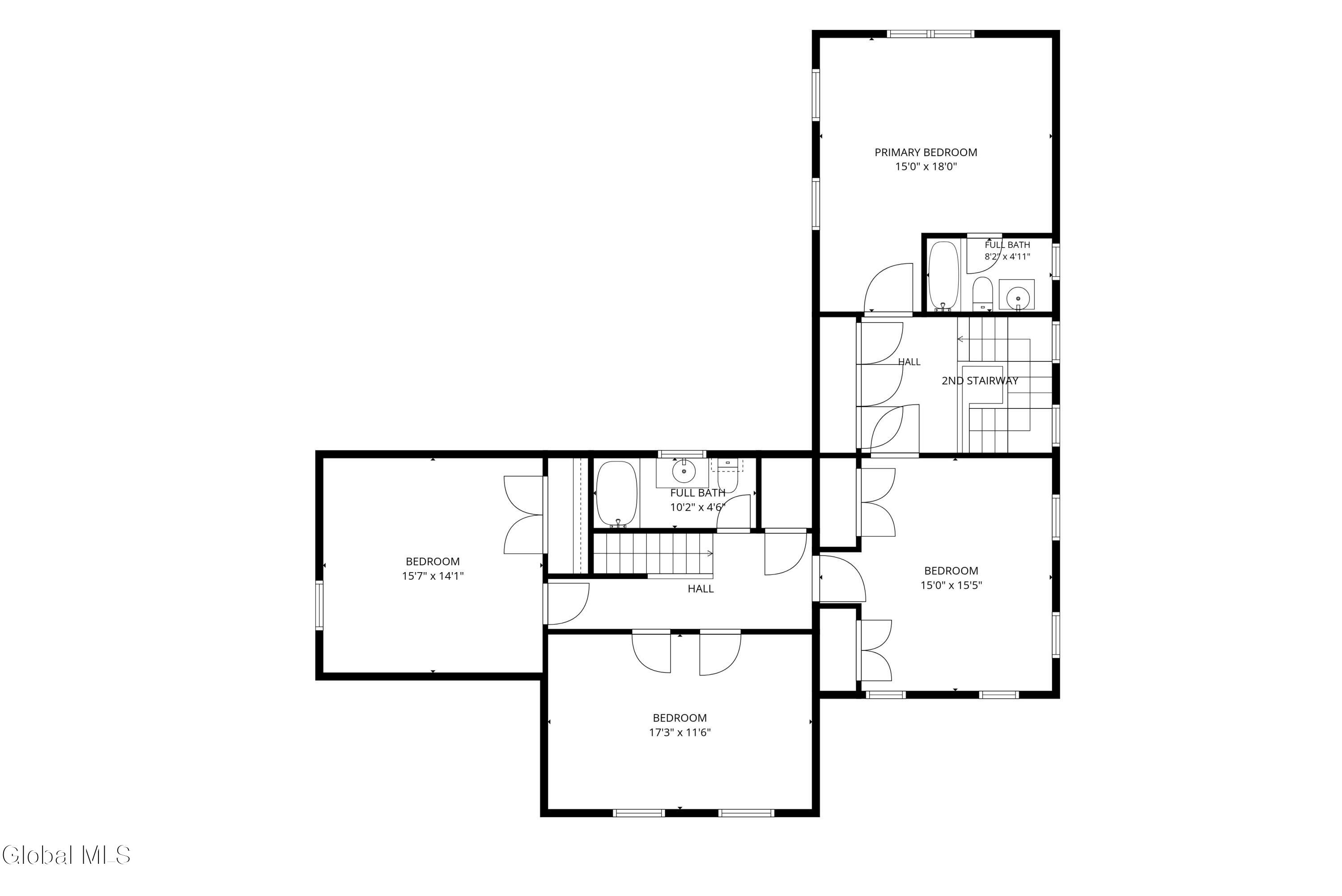 944 Stony Point Road Schodack, NY 12033 - Photo 99 of 99 2nd Fl Floor Plan