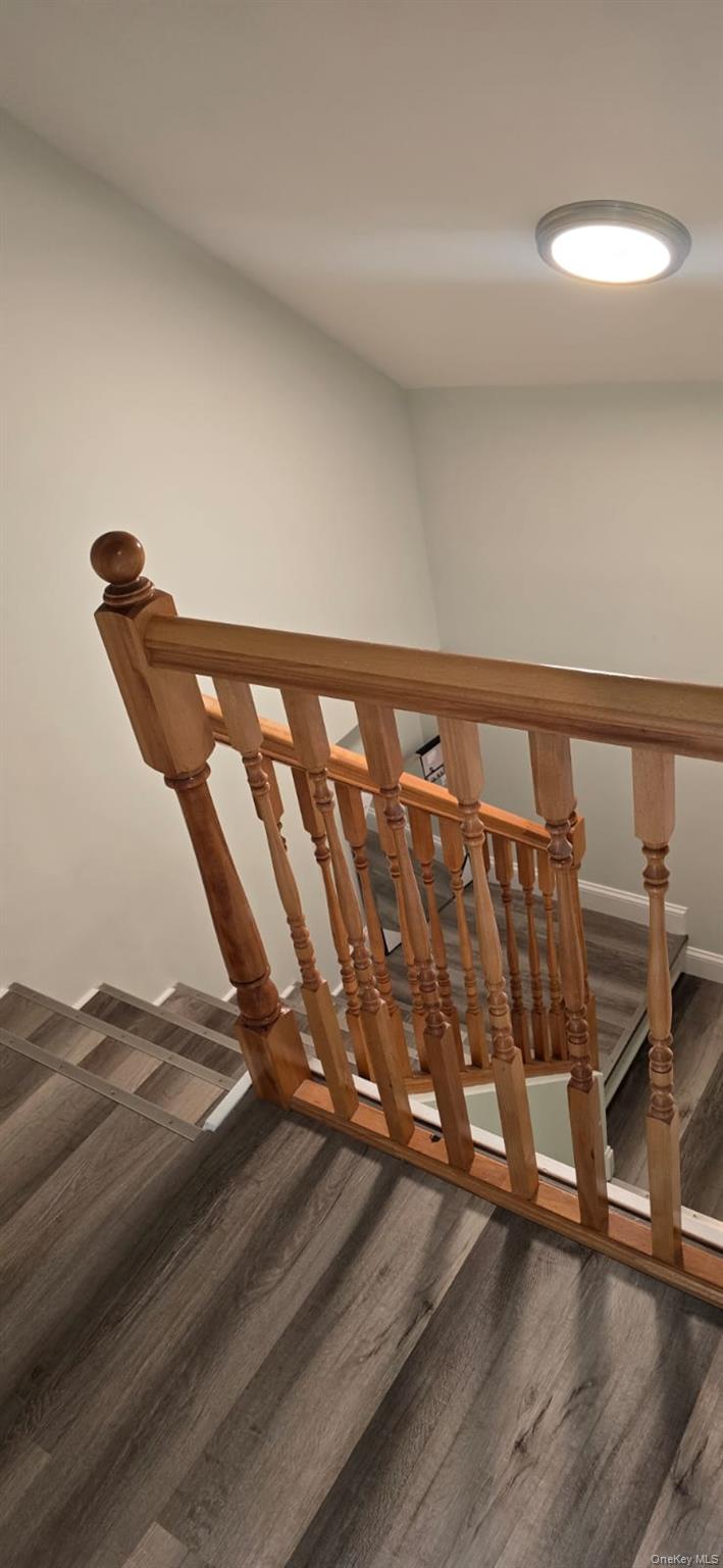 235 MacDougal Street Brooklyn, NY 11233 - Photo 15 of 21 Staircase with wood finished floors