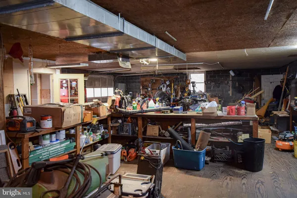 a view of a storage room with lots of stuff