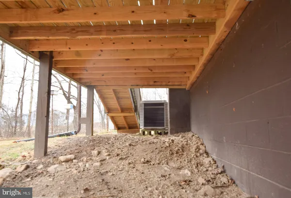 a view of storage and utility room