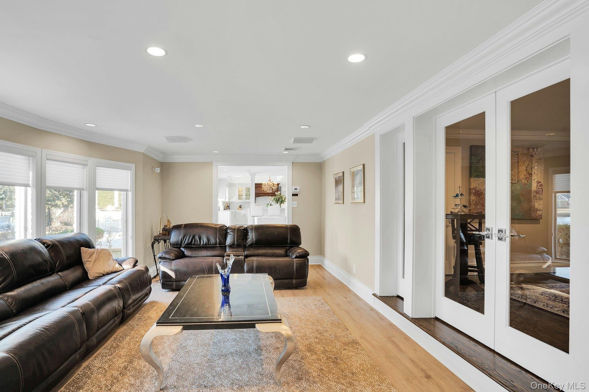 10 Beech Road Islip, NY 11751 - Photo 24 of 49 Beautiful French doors lead to the study and are opened when the big game is on!