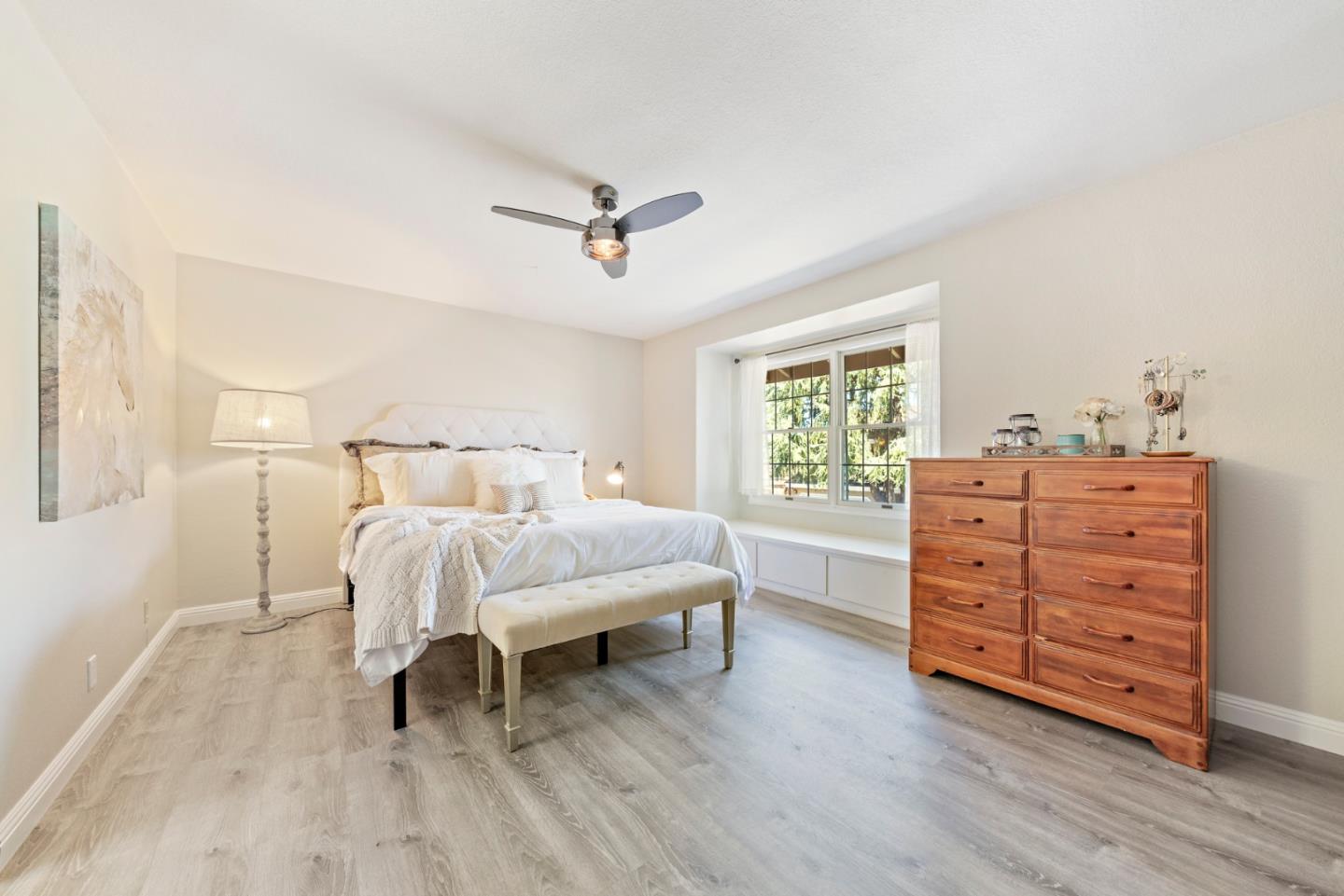 145 Redding Road Campbell, CA 95008 - Photo 13 of 22 a bedroom with a bed and a dresser