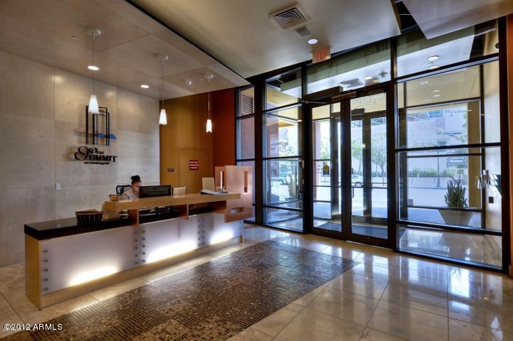 310 South 4th Street, Unit 702 Phoenix, AZ 85004 - Photo 16 of 23 Lobby Reception