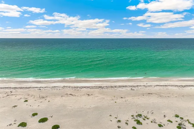 a view of beach and ocean