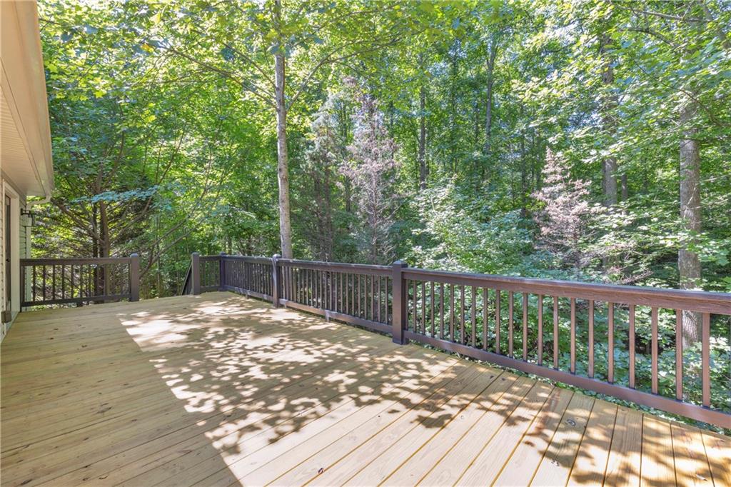 2941 Lake Hollow Road Gainesville, GA 30501 - Photo 20 of 53 a view of balcony with wooden floor