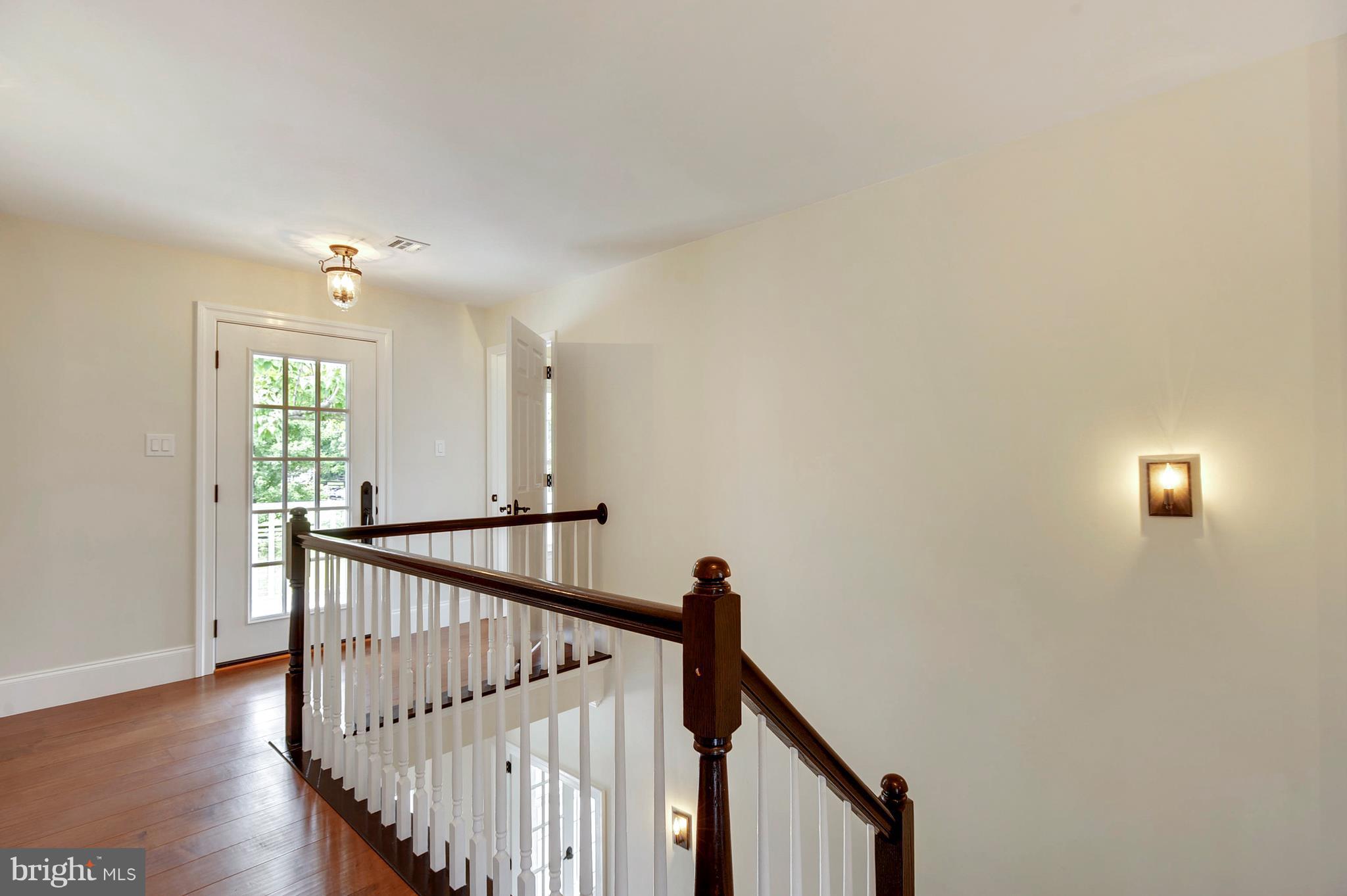 17870 Canby Road Leesburg, VA 20175 - Photo 15 of 30 Second Level landing with door to porch