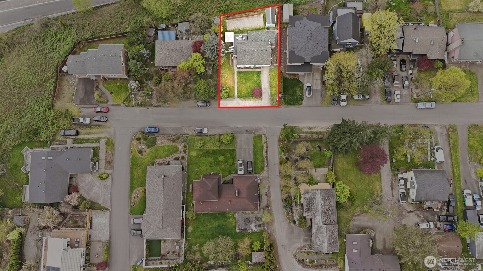 1425 Jones Avenue Northeast Renton, WA 98056 - Photo 30 of 36 an aerial view of a house