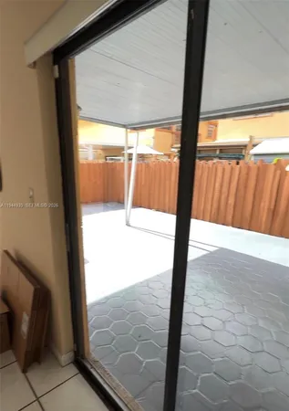 a view of an entryway