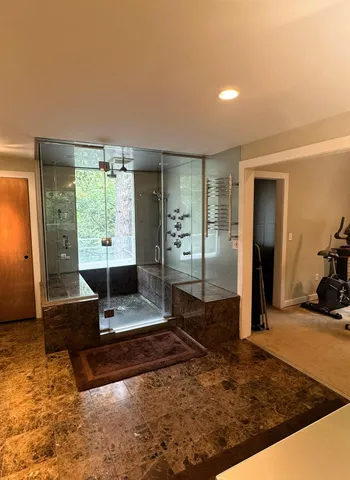 a view of a living room