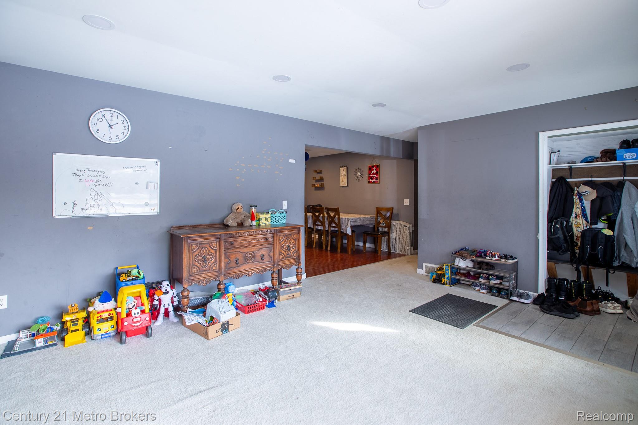 6101 Belsay Road Grand Blanc, MI 48439 - Photo 4 of 28 Game room with carpet flooring
